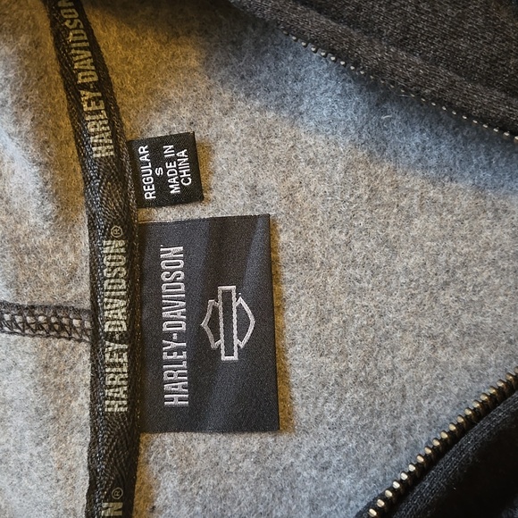 Harley Davidson Hooded Willie G Skull Sweatshirt SZ S NWOT - Picture 6 of 7